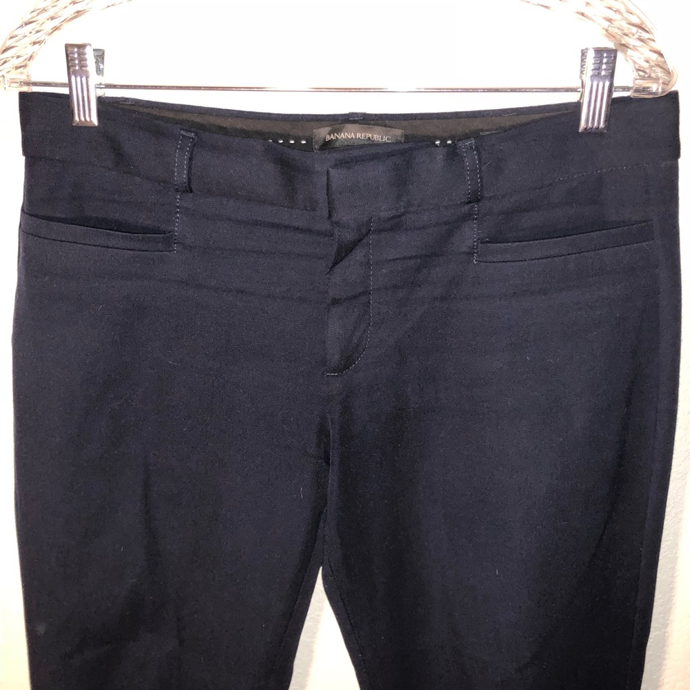Navy Banana Republic work slacks!